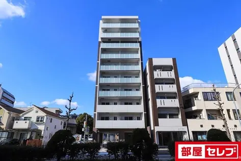 グランドソレイユ伝馬【9階】の外観