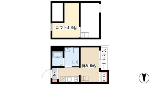 M’s tomorrow【2階】の間取り