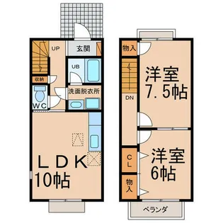 Branche香【1階】の間取り