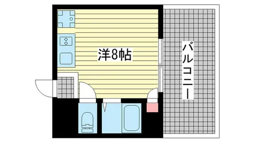 平野エスペランス【601号室】の間取り