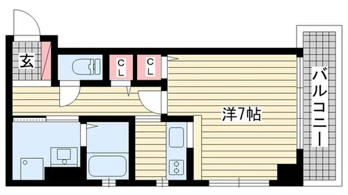 コンフォート・トーユー【3階】の間取り