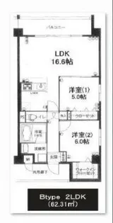夢グランシャリオ【2階】の間取り