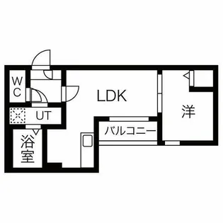 メイクスR高畑【3階】の間取り