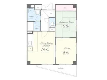 堂ヶ芝壱番館【7階】の間取り