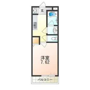 リヴェール東野【2階】の間取り