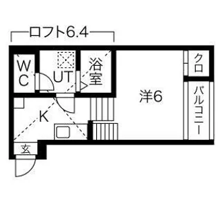IMPERIAL中村【1階】の間取り