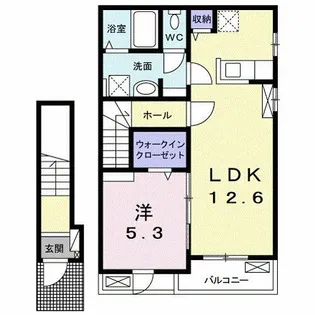 アーバンエステート和泉中央Ⅱ【2階】の間取り