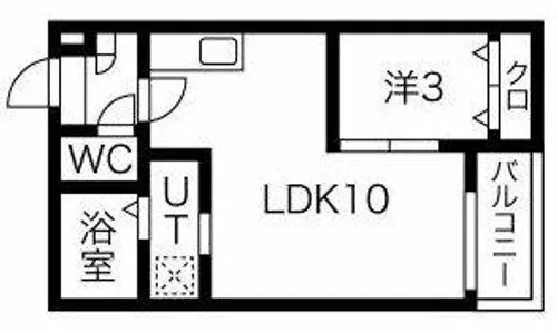 Warren todaⅠ【2階】の間取り