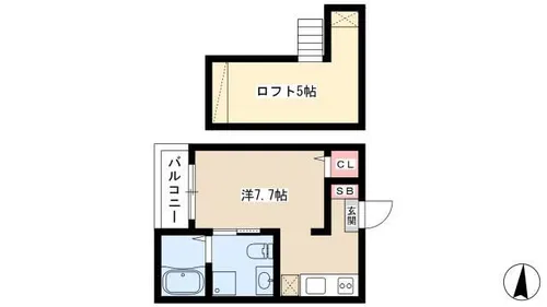 ラウレアハイツ【1階】の間取り