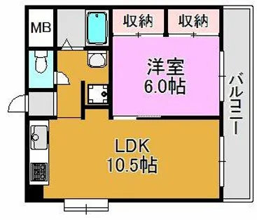ぼくの家なかの【5階】の間取り