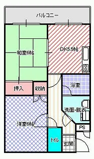 レスターテ4【101号室】の間取り
