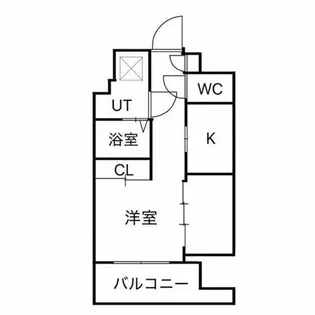 エステシア上前津【11階】の間取り