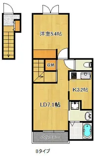グランソレイユ【2階】の間取り