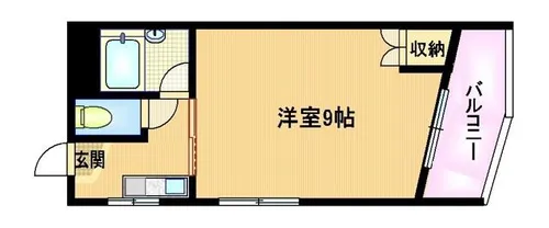 大阪府大阪市城東区成育3丁目【マンション】の間取り