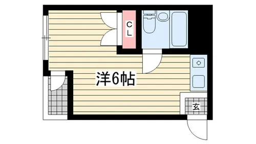 シャルマンライフ元町【703号室】の間取り