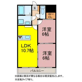NK1マンション【202号室】の間取り