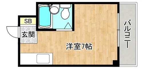 ラパンジール小路東【2階】の間取り