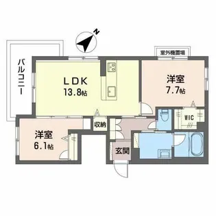 シャーメゾン Cherien【301号室】の間取り