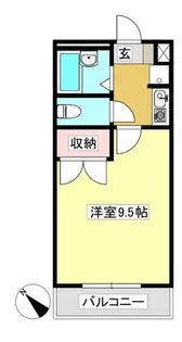 Mh-Arc コクエ【305号室】の間取り