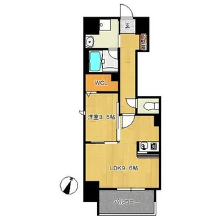 Diostanza【204号室】の間取り