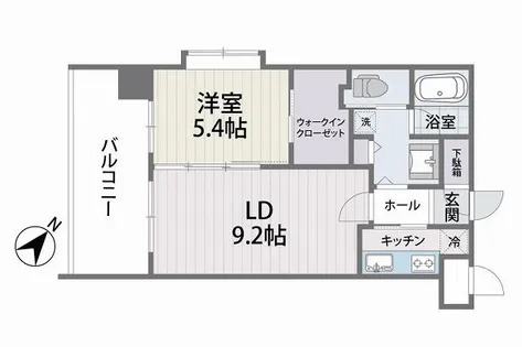 S-FORT筑紫通り【2階】の間取り