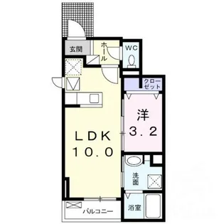 シャルムさくらⅣ【1階】の間取り