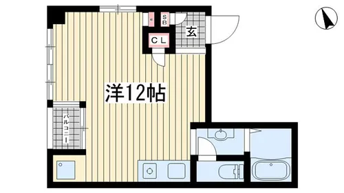 ヴィラ マリア【3階】の間取り