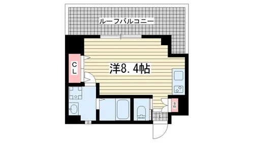 中天マンション【4階】の間取り