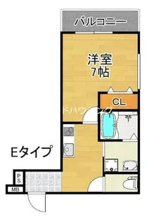 フジパレス住吉公園西【2階】の間取り