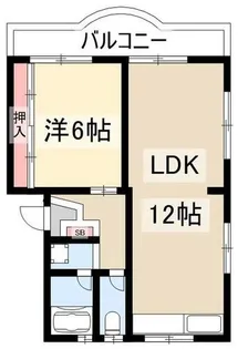 SUNNY WELL【3階】の間取り