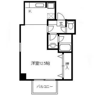 京都府京都市中京区聚楽廻東町【マンション】の間取り