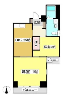 フォーシーズンズⅡ【601号室】の間取り