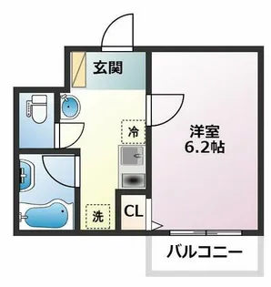 レジデンス六甲Ⅲ【311号室】の間取り
