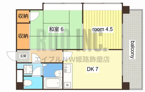 ベルトピア手柄Ⅰ【2階】の間取り