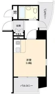 朝日プラザ深草【3階】の間取り