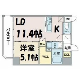 GRAN PARK COURT【2階】の間取り