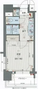 愛知県名古屋市中村区名駅南1丁目【マンション】の間取り