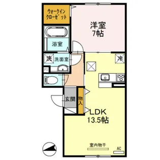 ソレーユ 司【2階】の間取り