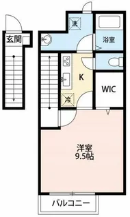 リーブル行連【2階】の間取り