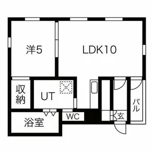 La Bala 桜本町【2階】の間取り