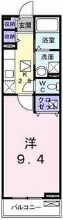 フィオレンティーナ【102号室】の間取り