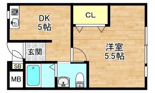 大阪府大阪市旭区赤川2丁目【タウンハウス】の間取り