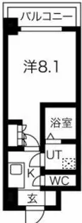 アルグラッド鷺洲【6階】の間取り