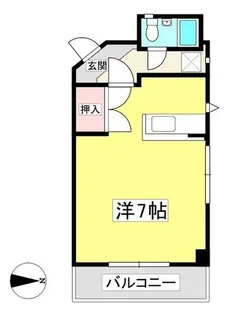 キャピタルユー【3階】の間取り