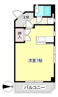 キャピタルユー【3階】の間取り