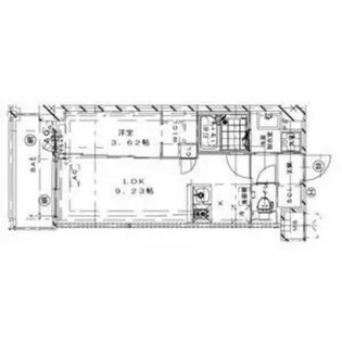 兵庫県西宮市芦原町【マンション】の間取り