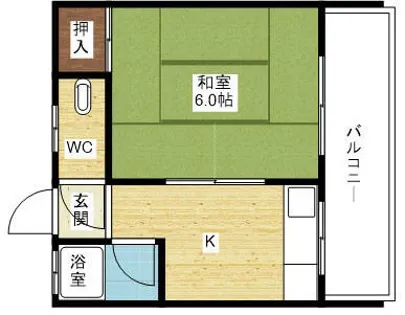 中善マンション【3階】の間取り