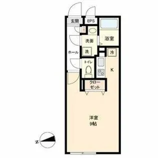 Branche千代田【0403号室】の間取り