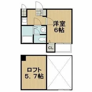 エテルノ【1階】の間取り