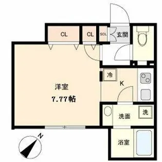 Branche覚王山【3階】の間取り